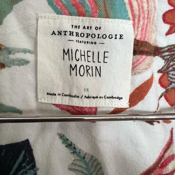 Anthropologie Multicolor Floral Pajama Set - Picture 3 of 15